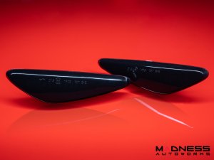 FIAT 124 Front Side Markers - set of 2 - w/ Dynamic LEDs - Smoked